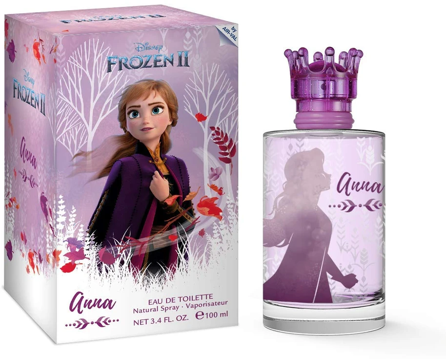 Disney Frozen II Anna EDT tualetinis vanduo vaikams, 100 ml