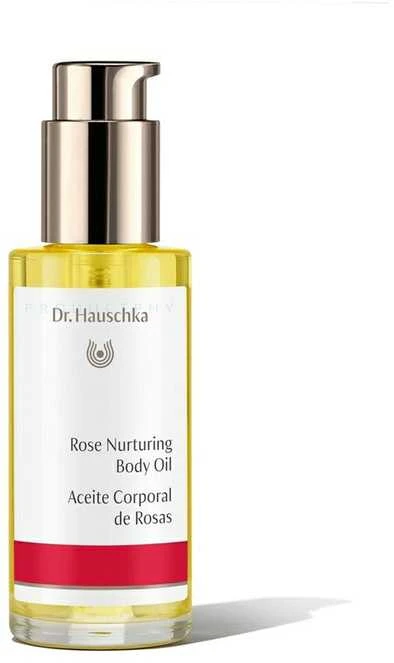 Dr. Hauschka Body Care Rose maitinamasis kūno aliejus visam kūnui dienai, 75 ml