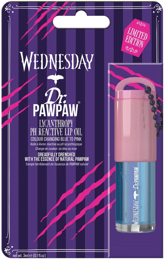 Dr Pawpaw DR.PAWPAW spalvą keičiantis lūpų aliejus, WEDNESDAY, 3ml