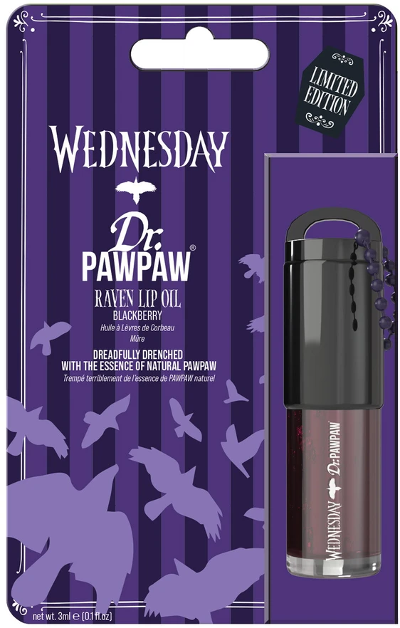 Dr Pawpaw DR.PAWPAW lūpų aliejus, WEDNESDAY RAVEN, 3m
