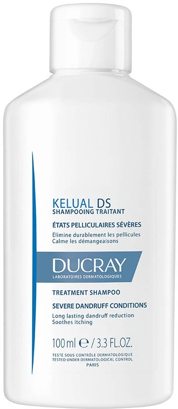 Ducray Kelual DS Nuo pleiskanų Treatment Šampūnas šampūnas nuo pleiskanų, 100 ml