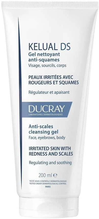 Ducray Kelual Ds valomasis gelis, 200 ml