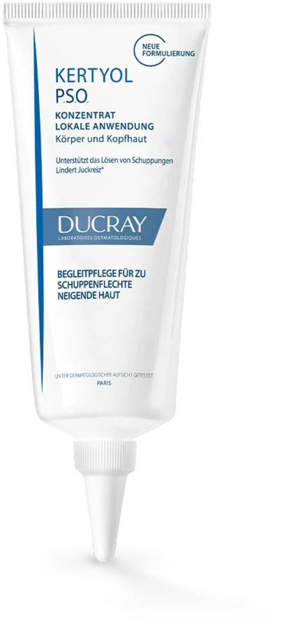 odos turinčios polinkį į psoriazę . tepalas Ducray Kertyol Pso 100ml