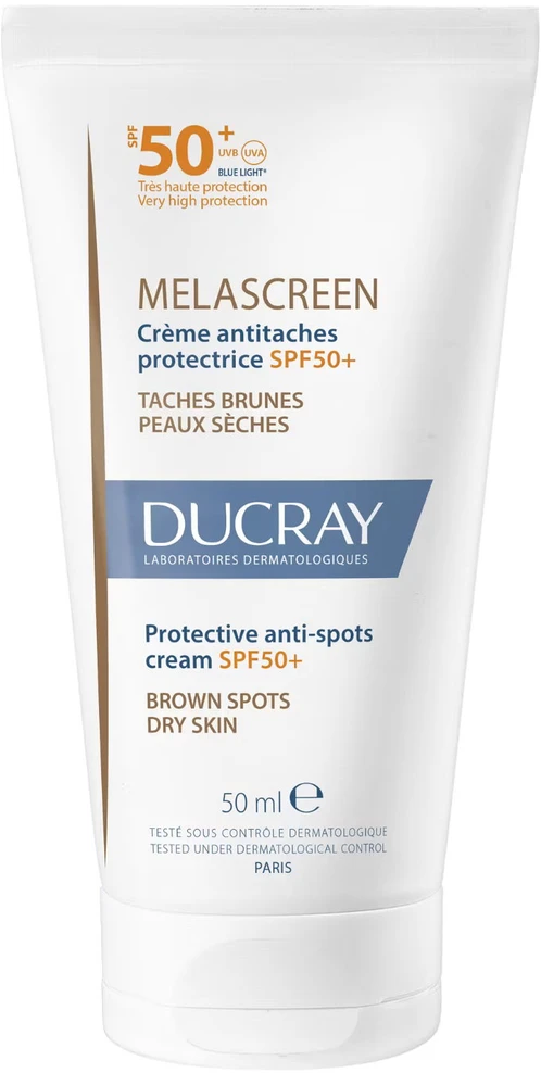 Ducray Melascreen Kreminis SPF 50+ apsauginis kremas nuo saulės, 40 ml
