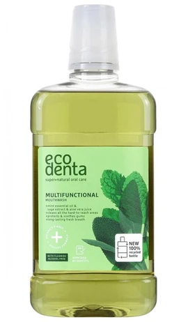 Ecodenta Mouthwash Daugiafunkcinis burnos skalavimo skystis 500ml
