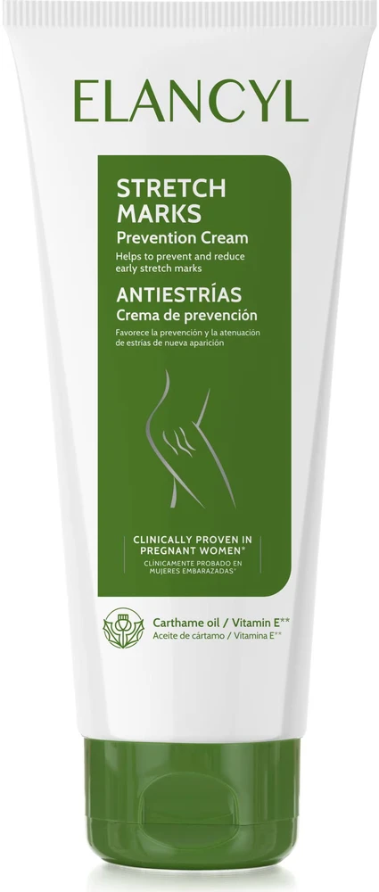 Elancyl Stretch Marks Prevention Kreminis Cellulite and Stretch Marks specialioji priemonė randams ir strijoms, 200 ml