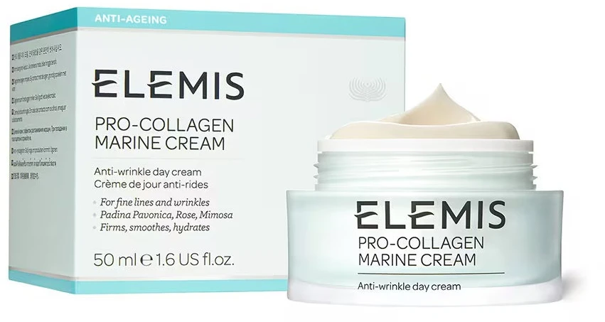 Elemis Pro-Collagen Marine Kreminis dieninis veido kremas nuo raukšlių, 50 ml