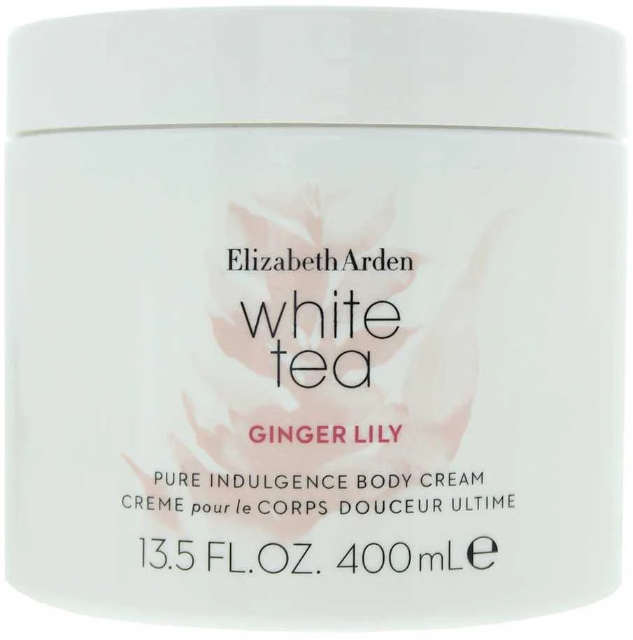 Elizabeth Arden Baltas Tea Ginger Lily Kūno Kremas Kūno, 400 ml
