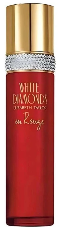 Elizabeth Arden Elizabeth Taylor Baltas Diamonds En Rouge EDT tualetinis vanduo moterims, 100 ml