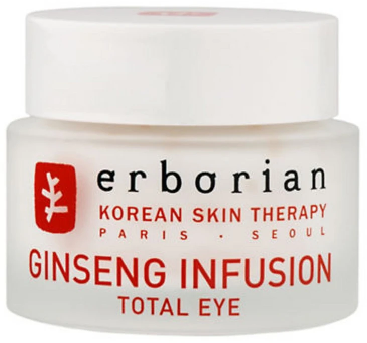 Erborian Ginseng Infusion Total Eye Ženšenio regeneruojamasis kremas aplink akis
