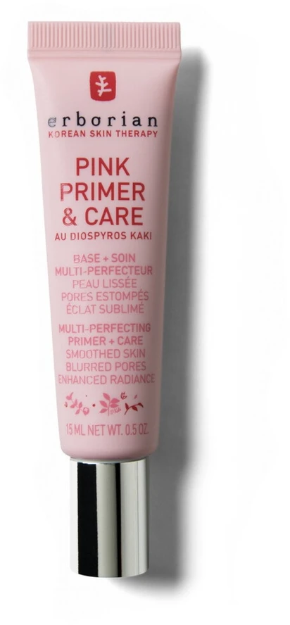 Erborian Rožinė Primer & Care Multi-Perfecting Primer + Care Makeup Primer moterims, 45 ml