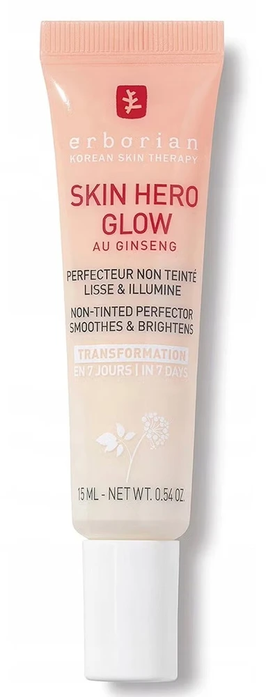 Hibridinis dieninis veido kremas su ženšenio ekstraktu Erborian Skin Hero 15ml