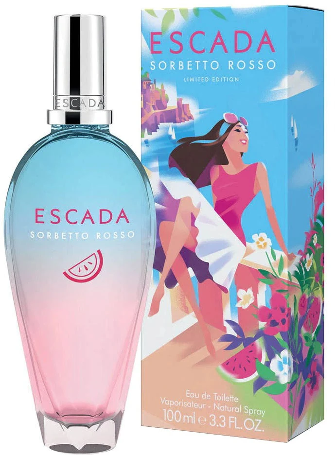 ESCADA Sorbetto Rosso EDT tualetinis vanduo moterims, 100 ml