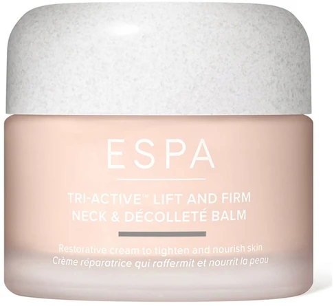 Espa Tri-Active Lift & Stangrinantis kaklo ir dekoltė balzamas, 55 ml