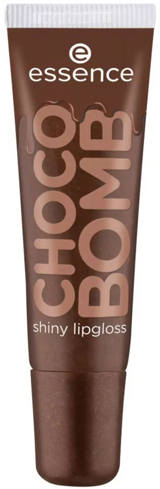 Essence Choco Bomb Shiny Lūpų blizgis 01 Chocoholic!, 10 ml
