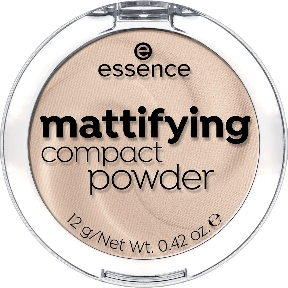 "Essence Cosmetics" kompaktinė pudra "Mattifying 11-Pastel rusvai gelsvas" 12g