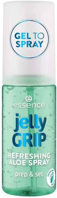Essence Cosmetics Jelly Grip Refrescante Con Aloe Purškiklis, 50 ml
