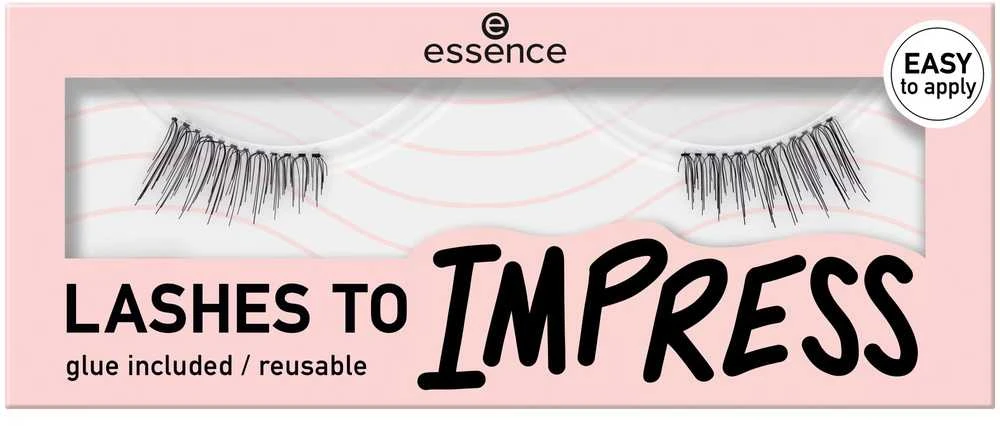 "Essence Cosmetics Dirbtinės blakstienos 03-Half Lashes" 1 vnt
