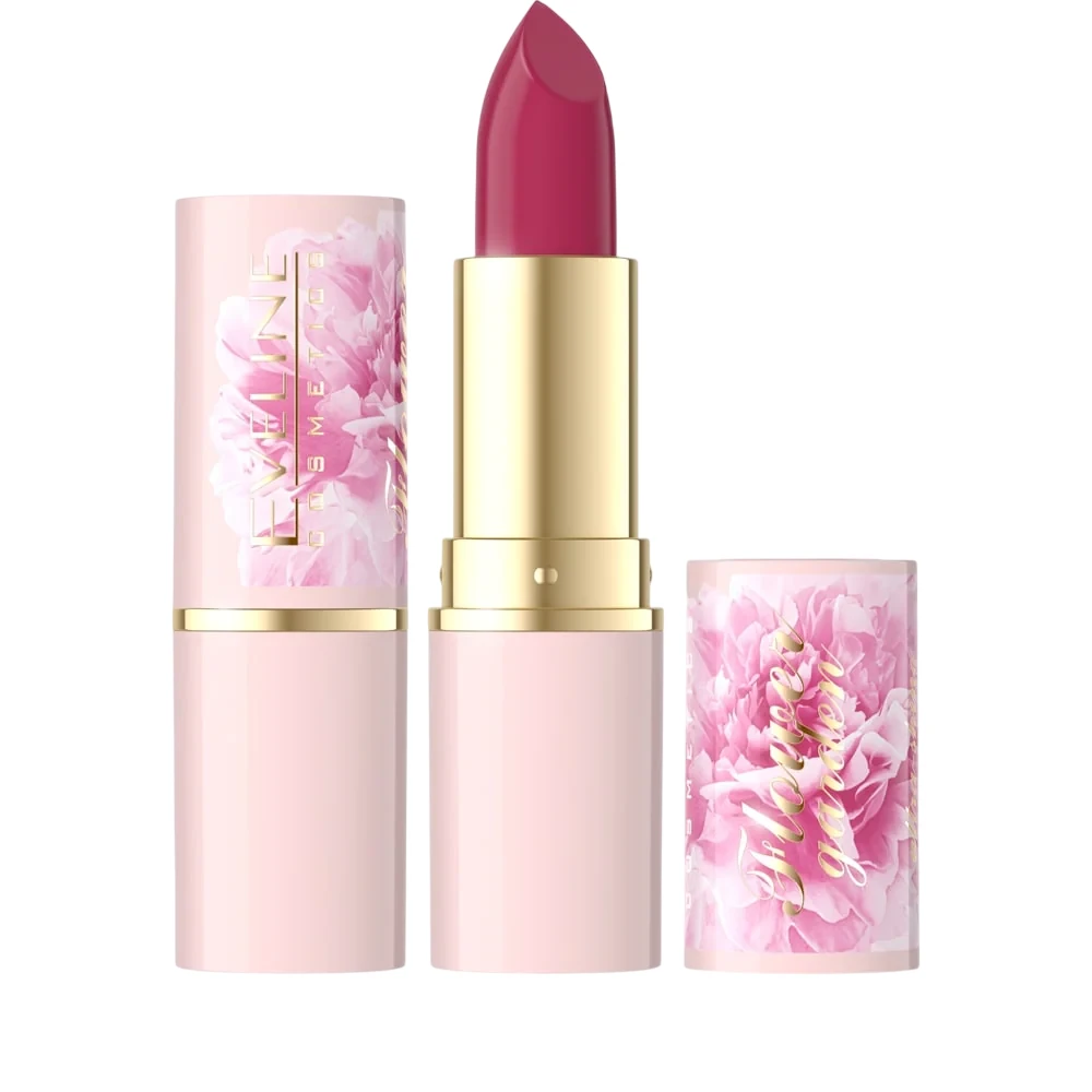 Eveline Cosmetics Flower Garden Hyaluronic Acid Kreminis Lipstick Kreminis Lipstick 03 4.10 g