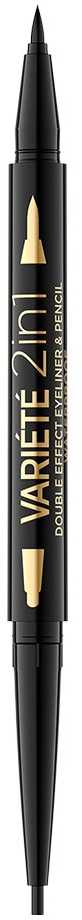 Eveline Cosmetics Variete 2in1 Double Effect Ultra Juodas