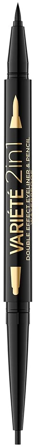 Eveline Cosmetics Variete 2in1 Double Effect Ultra Juodas