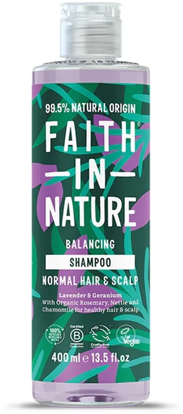 FAITH IN NATURE šampūnas Lavender Geranium, 400ml