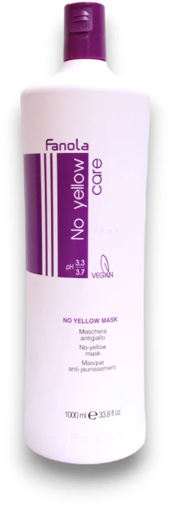 "Fanola No Geltona Matting Mask" Plaukų kaukė 1000ml
