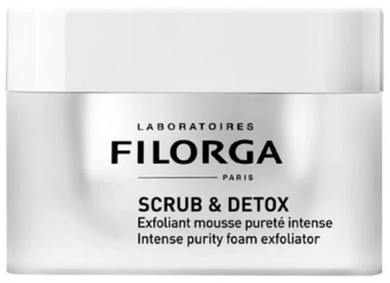 Filorga Scrub - Detox Intense Purity Foam Exfoliator Dvigubo poveikio detoksikuojantis veido šveitiklis 50ml