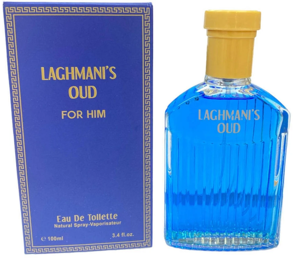 Fine Perfumery Laghmani Oud Mėlyna EDT tualetinis vanduo vyrams, 100 ml