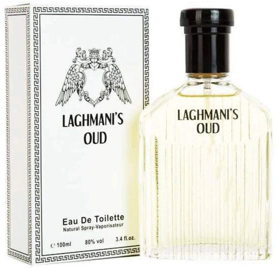 Fine Perfumery Laghmani's Oud Baltas EDT tualetinis vanduo vyrams, 100 ml