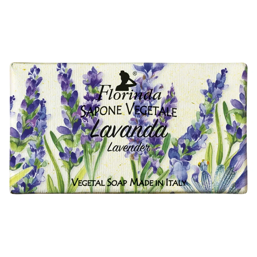 La Dispensa Florinda muilas augalinis, rankų darbo, parfumuotas, Levandos aromato, 100 g