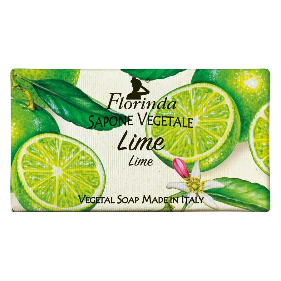 La Dispensa Florinda muilas augalinis, rankų darbo, parfumuotas, Laimo aromato, 100 g