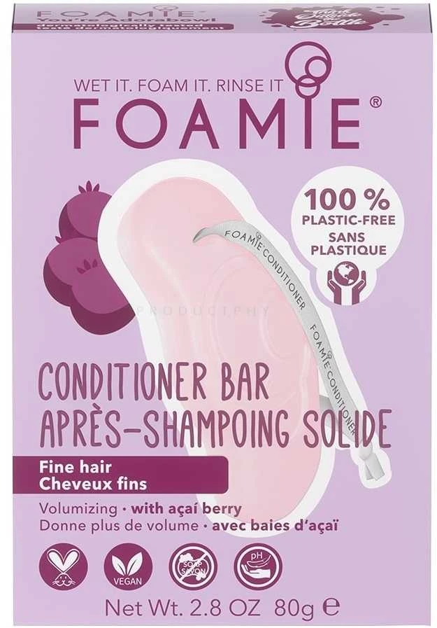 Foamie „You`re Adorabowl“ plaukų kondicionieriaus batonėlis apimčiai, 80 g