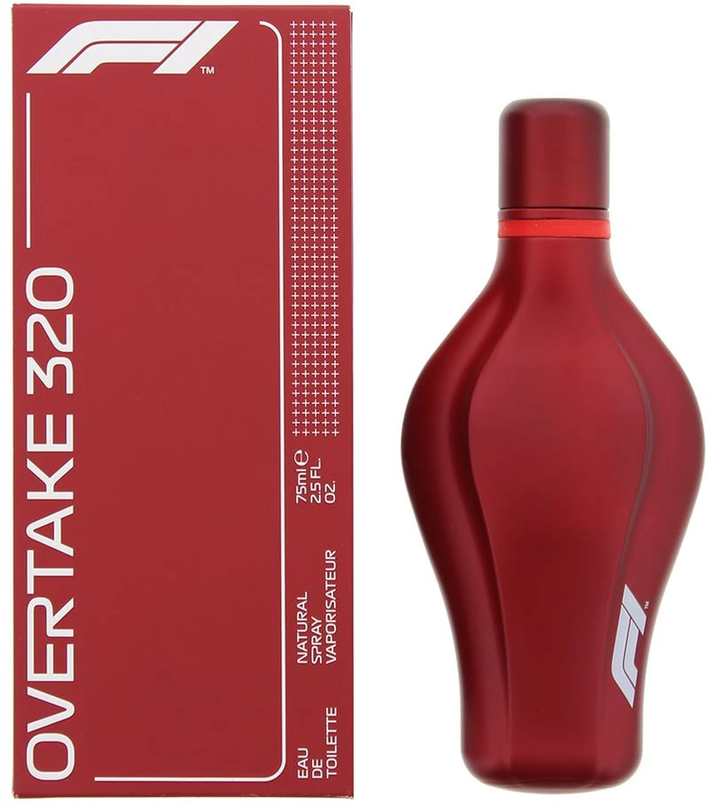 Formula 1 Overtake 320 EDT tualetinis vanduo vyrams, 75 ml
