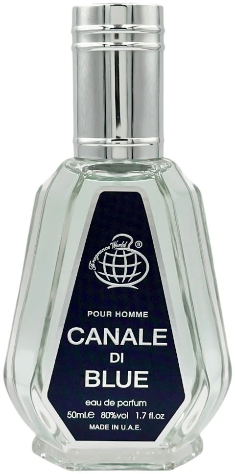 Fragrance World Canale Di Mėlyna EDP parfumuotas vanduo vyrams, 100 ml