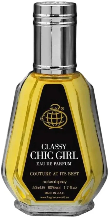 Fragrance World Classy Chic Girl EDP parfumuotas vanduo moterims, 50 ml