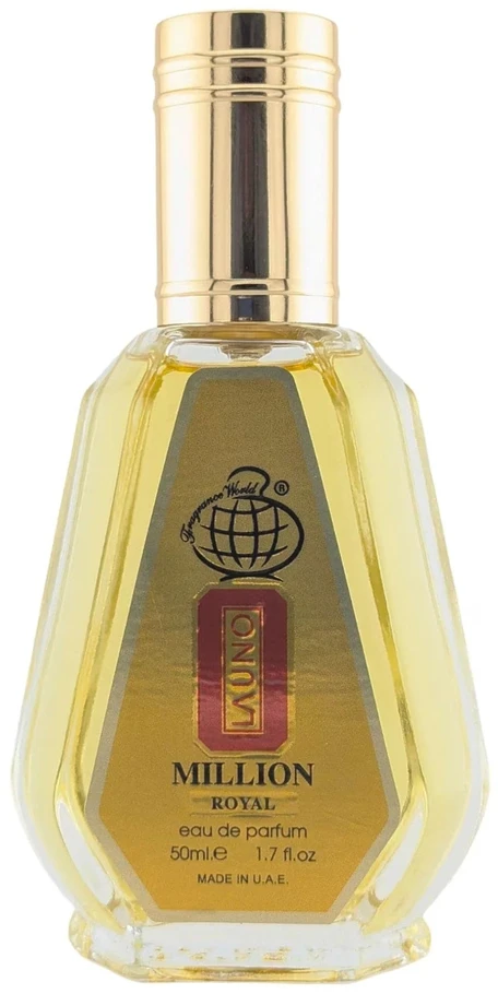 Fragrance World La Uno Million Royal EDP parfumuotas vanduo vyrams, 50 ml