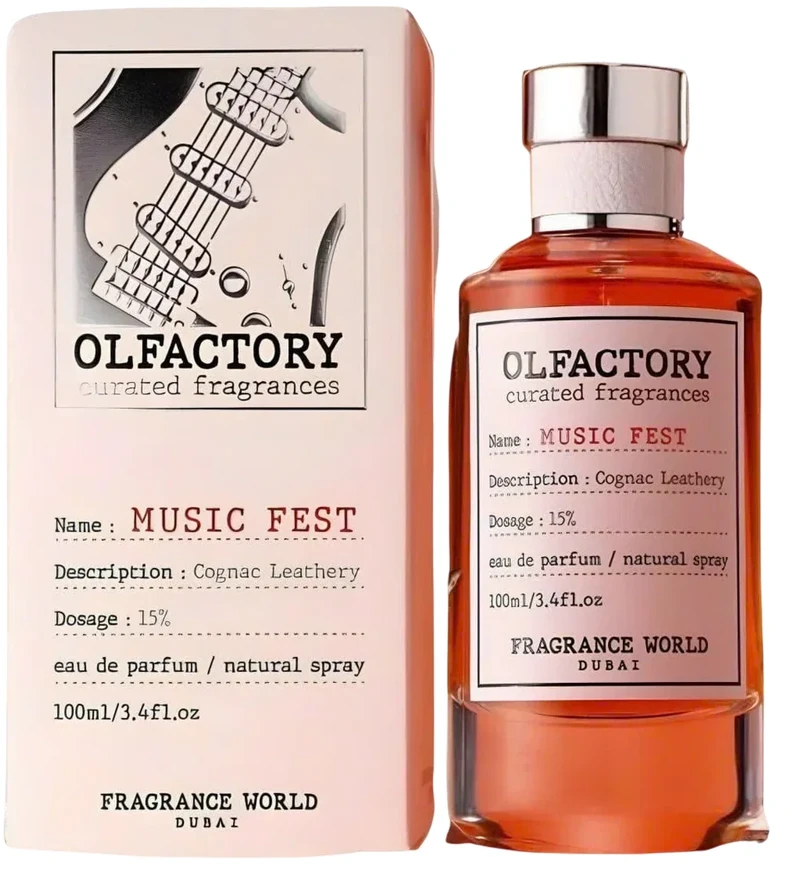 Fragrance World Olfactory Music Fest EDP parfumuotas vanduo vyrams, 100 ml