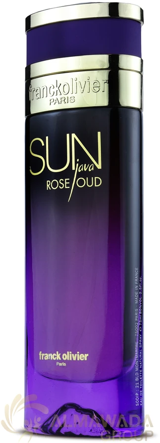 Franck Olivier Sun Java Rose Oud EDP parfumuotas vanduo moterims, 75 ml