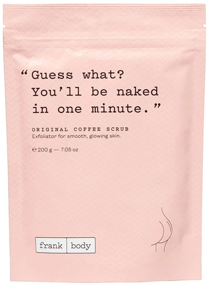 Frank Body Original Coffee Smoothing Body Scrub, 200 ml