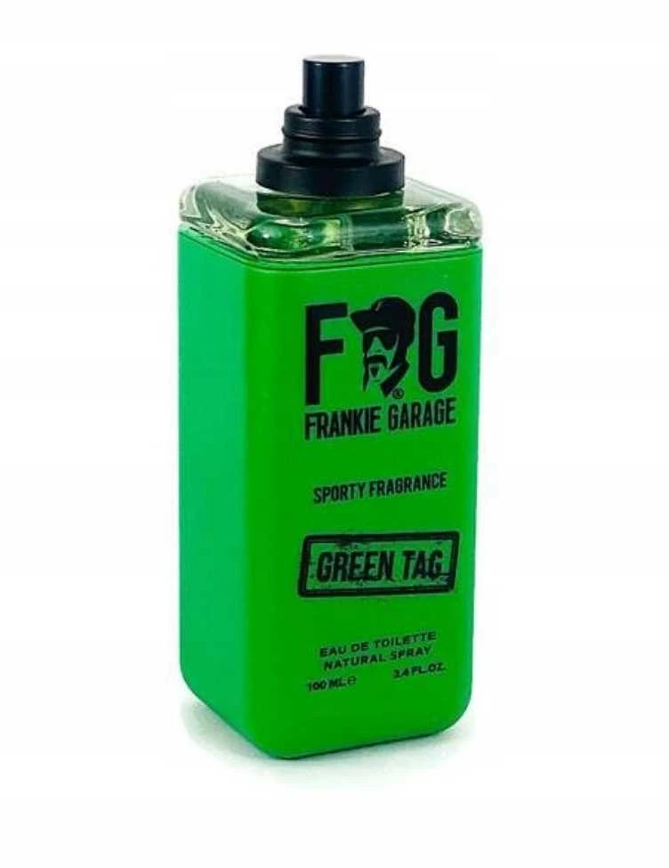 Frankie Garage, Sporty Fragrance Žalias Tag, Eau De Toilette, For Men, 100 ml