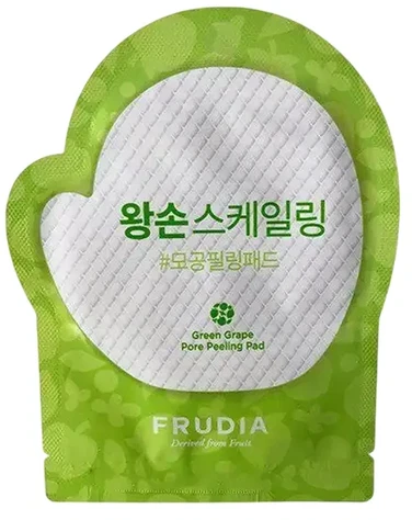 FRUDIA Žalias GRAPE veido porų šveičiamoji pagalvėlė-3ml