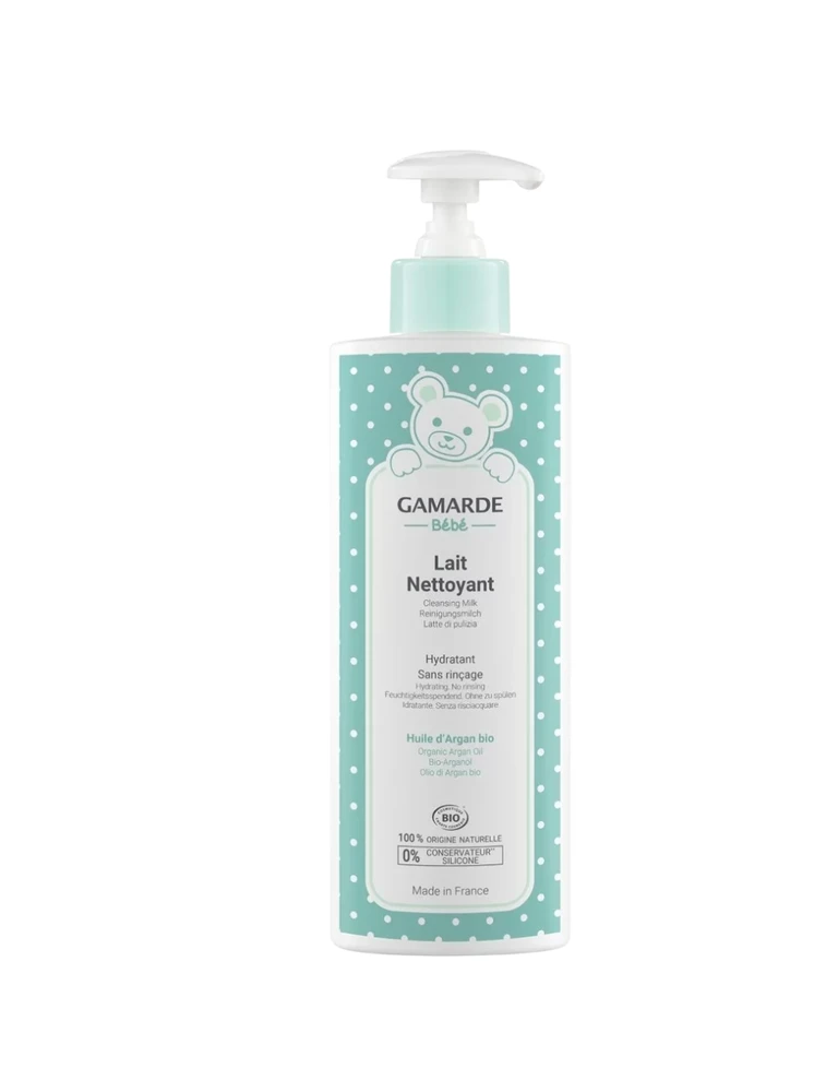 Gamarde Cleansing Milk - Natūralus valomasis pienelis kūdikiams ir vaikams 400ml