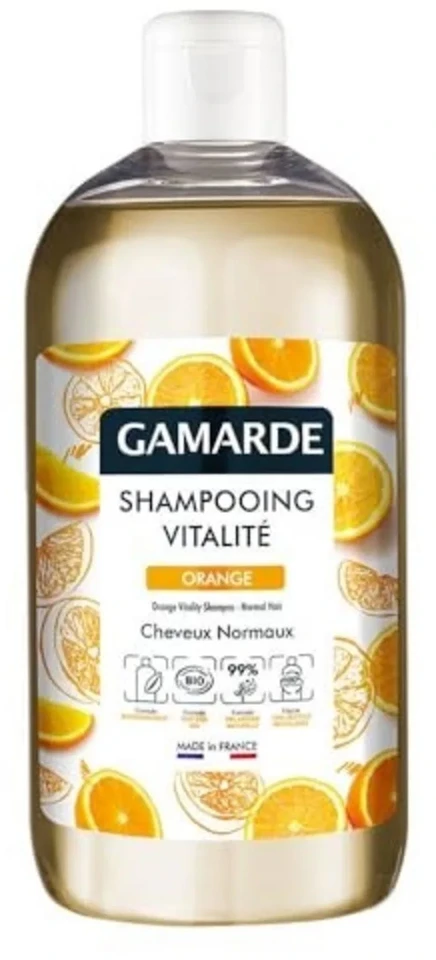 Gamarde Bio Oranžinis Hair Šampūnas Revitalizing, 500 ml