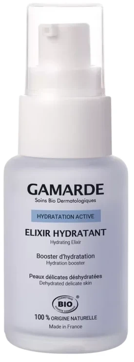 Gamarde Moisturizing Eliksyras - Natūralus drėkinantis eliksyras sausai ir jautriai odai 30ml