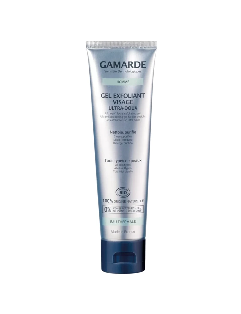 Gamarde Facial Exfoliating Gel - Natūralus švelniai eksfoliuojantis veido gelis 100 ml