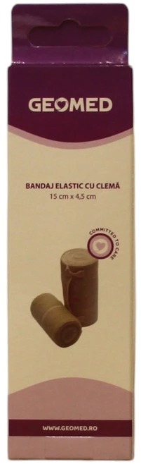 SKO Geomed Elastic Bandages With Clips 15 cm x 4.5 m Unisex