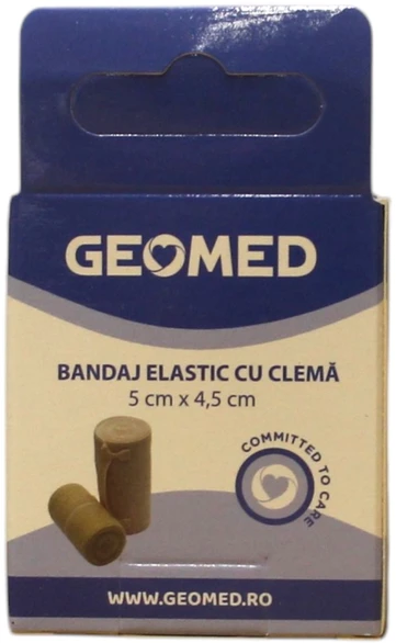 SKO Geomed Elastic Bandages With Clips 5 cm x 4.5 m Unisex