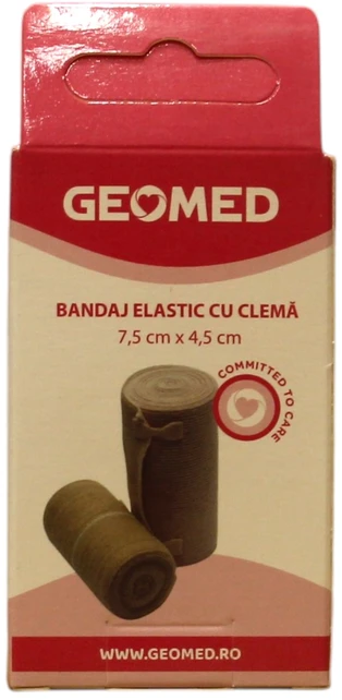 Creativ Company Geomed elastingi tvarsčiai su spaustukais, 7,5 cm x 4,5 m, unisex