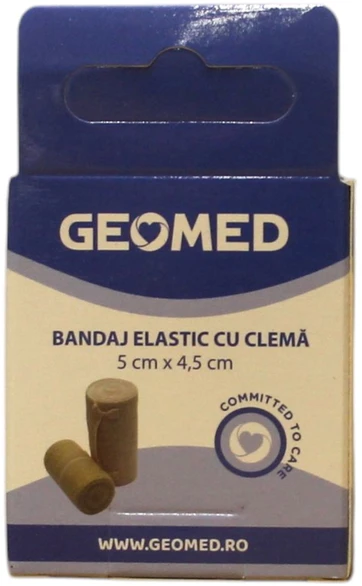SKO Geomed Elastic Bandages With Clips 5 cm x 4.5 m Unisex